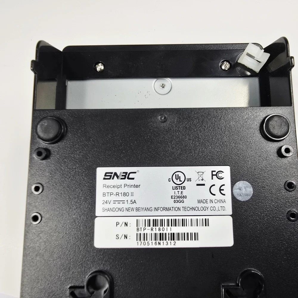 SNBC BTP-R180‎ Compact POS Thermal Receipt Label Printer USB Ethernet Non Tested